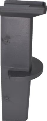 Führungsschuheinlage für Gelenkkugel 127x34x16mm Schiene